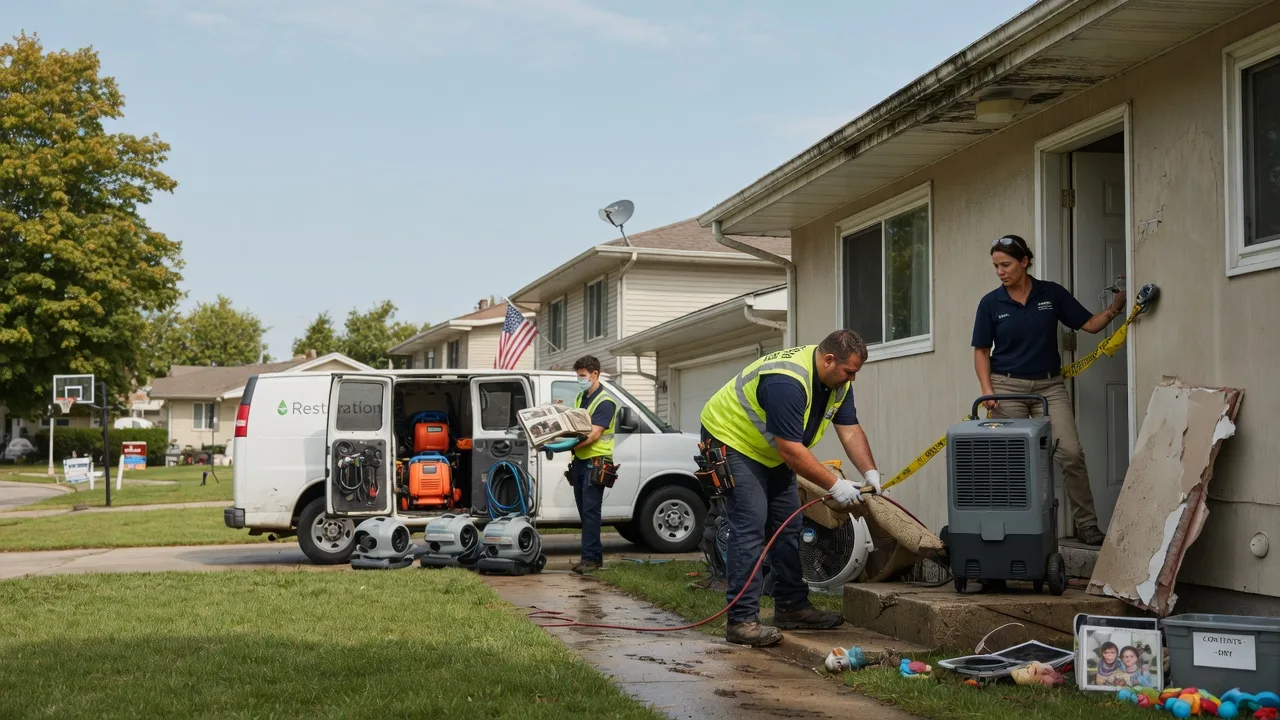 Water Damage Restoration in Marion, KS near me